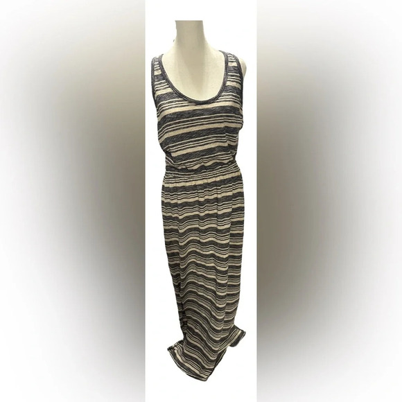 Gap Maxi Slit Dress 100% Cotton Size Medium - Picture 1 of 6